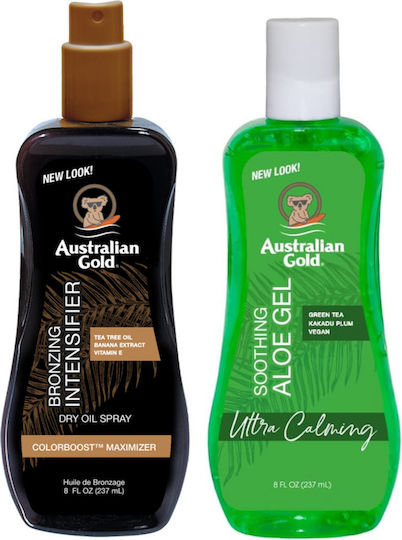 Australian Gold Intensivierungs-Trockenöl-Spray + Aloe After Sun