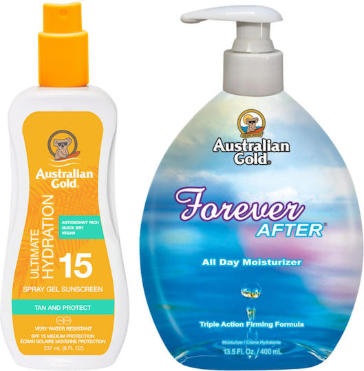 Australian Gold Spray Gel LSF15 + Forever After 400ml