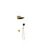 Sparke Built-in Mixer & Shower Head Set for Shower 2 Exits Gold