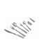 Homestyle Kastos Set of Dinner Spoons Stainless Steel Silver 19.4cm 12 Pieces