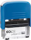 Colop C30 Ihre Angaben 1 5 Zeilen 47x18mm Blau
