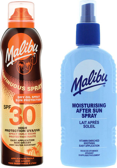 Malibu Spf30 Schutzbalsam 175ml + After Sun Spray Balsam 200ml