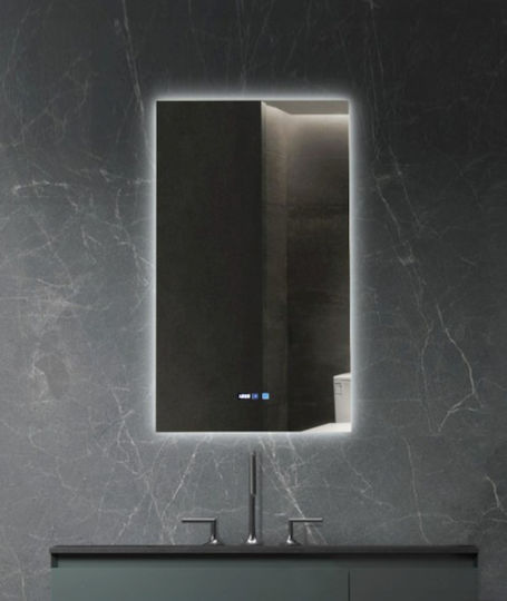 Sparke Καθρέπτης Μπάνιου Led Αφής 55x90cm