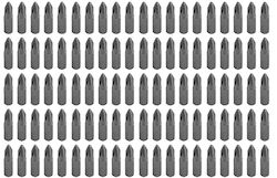 Накрайници за отвертка Pz2 x 25 мм 100 бр