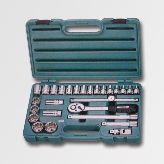 Honiton Key Set 27 Elements 1/2" Honidriver 4027