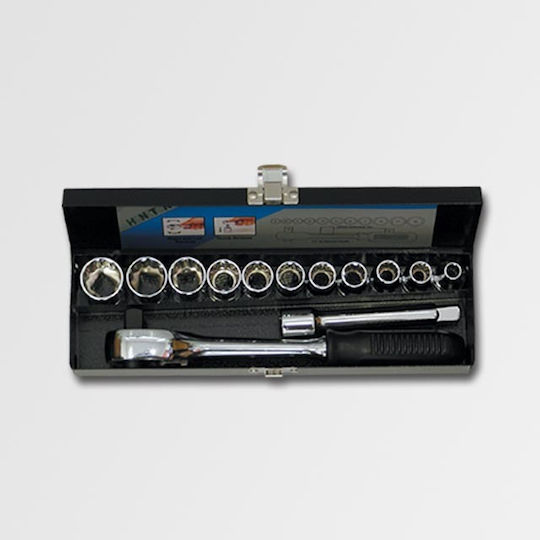 Комплект ключове Honiton 13 части/12cat 1/2" 4030