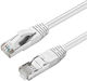 Microconnect S/FTP Cat6 25m White LSZH PIMF Pairs in Metal Foil 4x2xAWG 28 Copper