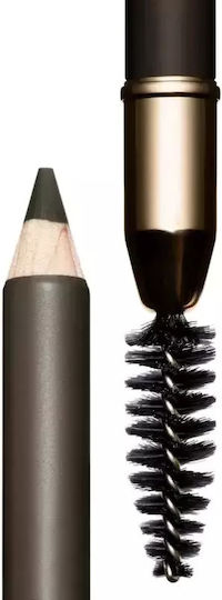 Clarins Eyebrow Crayon Brush Shade 01 Dark Brown Capacity G 1.1