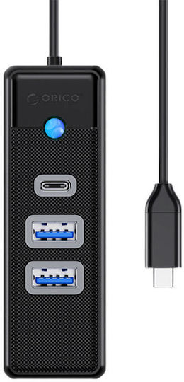 Orico USB Хъб с 3 Порта USB 3.0 и USB-C Връзка