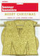 Girlandenbuchstaben Goldglitter Frohe Weihnachten 274 cm