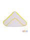 abo Рамена Подложка White-yellow Бял 30x30см.