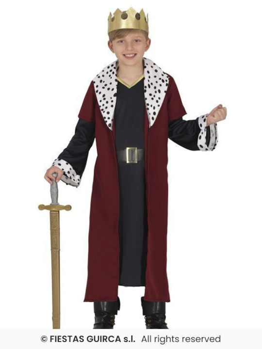 Kids Christmas Costume King / Queen King Brown