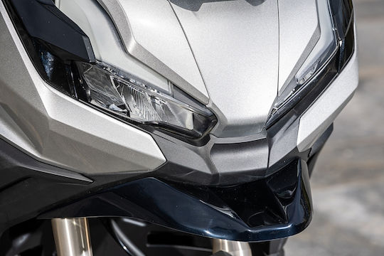 Moto Discovery Vorderradkotflügel Motorrad Silber 1Stück