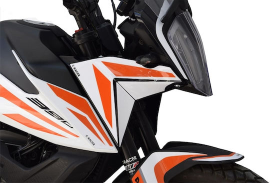 Moto Discovery Motorcycle Plastic Part for KTM 390 Adventure Black 1pcs