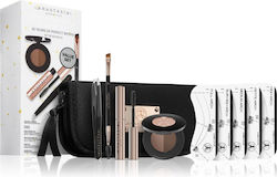Anastasia Beverly Hills 25 Years Of Perfect Brows Set de machiaj pentru Ochi și Sprâncene cu trusă Soft Brown 6buc