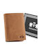 Zagatto Naturbraune Lederbrieftasche Zg-n4-f10 Herren