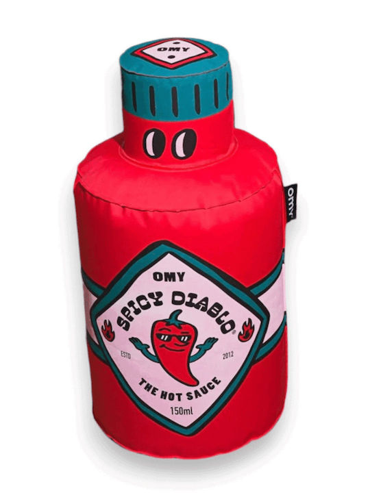 Omy Aufblasbares Bodenkissen Spicy Diablo