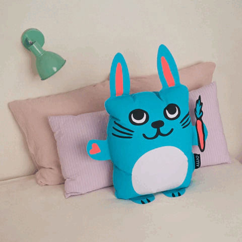 Omy Inflatable Floor Pillow Bunny Omy Inflatable Floor Pillow Bunny