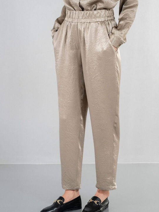 Dama Tesatura Pantaloni Gold