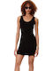 Summer Mini Dress Black CND06WB24PNT Black