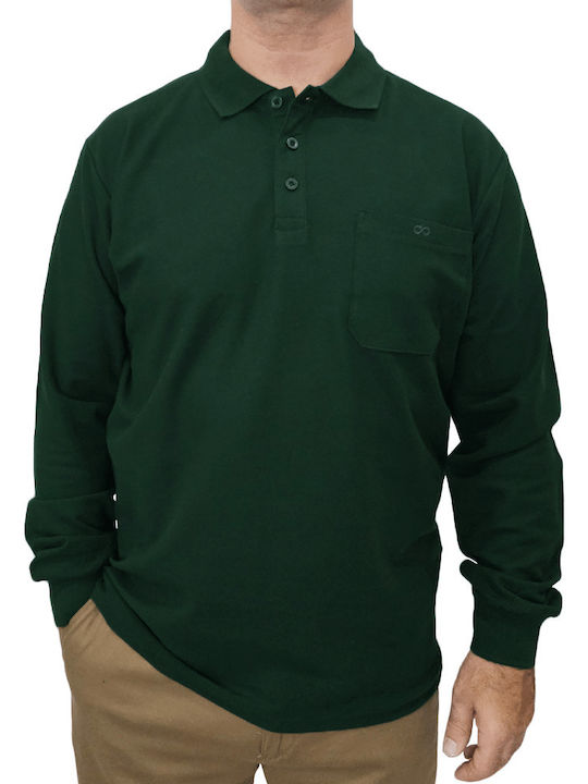 Double Polo Μπλούζα Μακρυμάνικη Κυπαρισσι