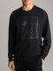 Langarmbluse Black