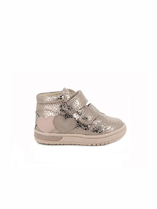 Primigi Kids Leather Boots Gold