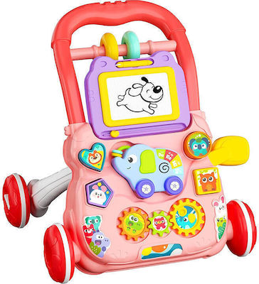 Huanger Baby Walker with Sounds Pink