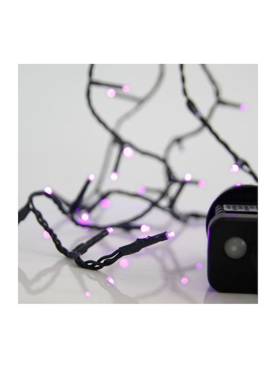 100 Lights LED 7.9m. Purple in String 1pcs