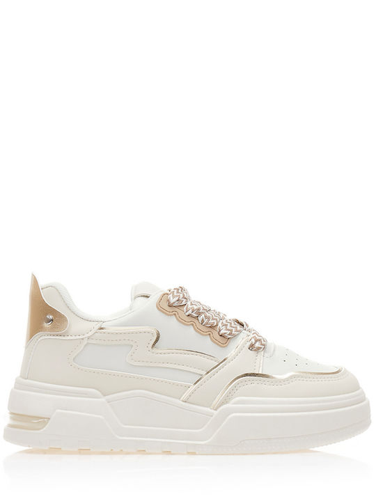 Tsoukalas Γυναικεία Sneakers Μπεζ