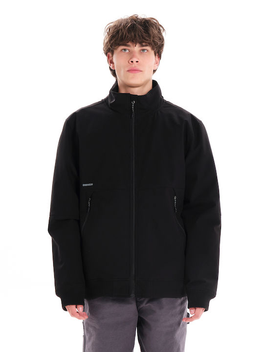 Emerson Winter Jacke Bomber Schwarz