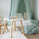 Trois Kilos Sept Crib Bumpers Braided Inside Mint 20x200cm