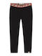 Kinder Leggings Lang Coffee