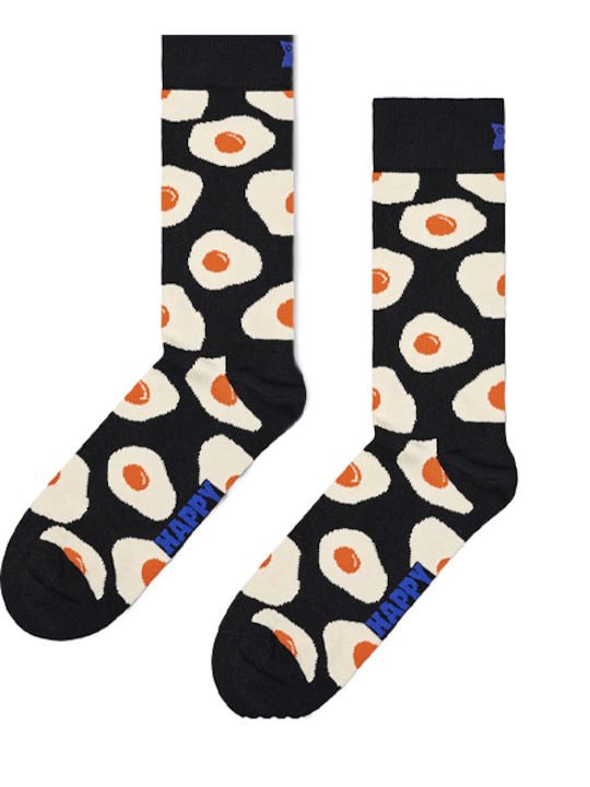 Happy Socks Sunny Side Up Чорапи Black 1Пакет
