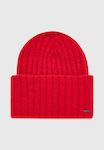 Funky Buddha Beanie Beanie Knitted in Red color