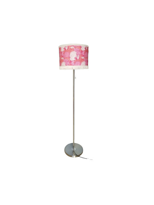 Oxygen Tree Base Floor Lamp H165xW1.65cm. with Socket for Bulb E27 Red