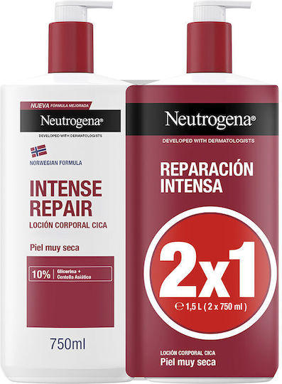 Neutrogena Intense Repair Set Îngrijire pentru Hidratare 2buc