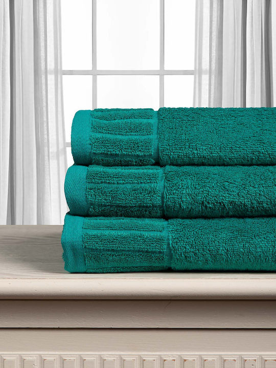 Silk Fashion Melodia 50x100cm Green Weight 600gsm