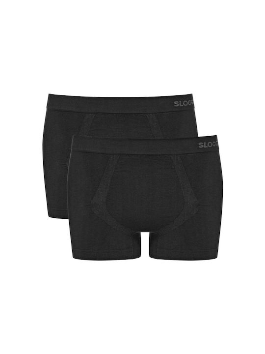 Sloggi Men's Boxers Black 2Pack