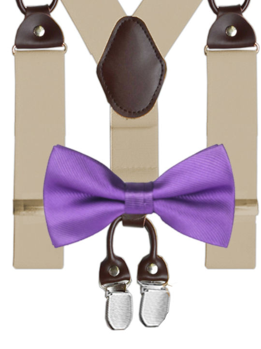 Martin & Co Bow Tie Purple