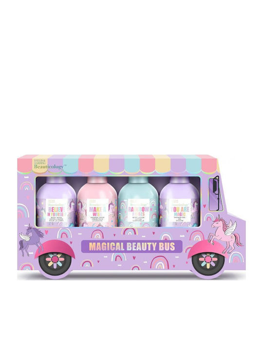 Baylis & Harding Beauticology Magical Beauty Bus Комплект за грижа за кожата за Хидратация & Почистване на тялото