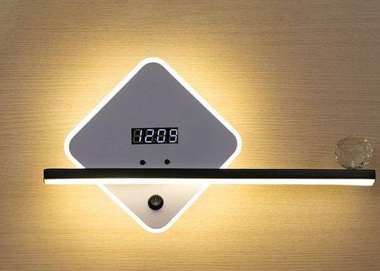 Modern Lamp Wall with Integrated LED White 35x19x4cm