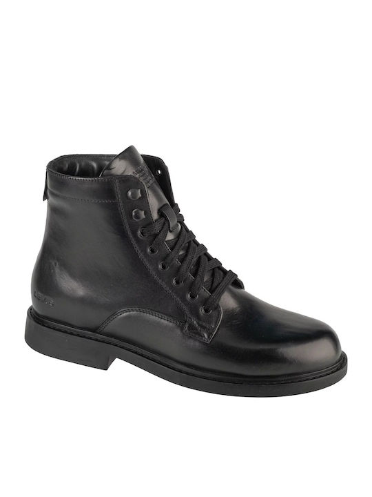 Ghete dama Chelsea din piele negru