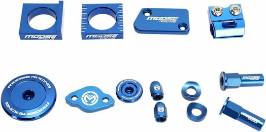 Moose Racing Motorcycle Plastic Set Blue 1pcs