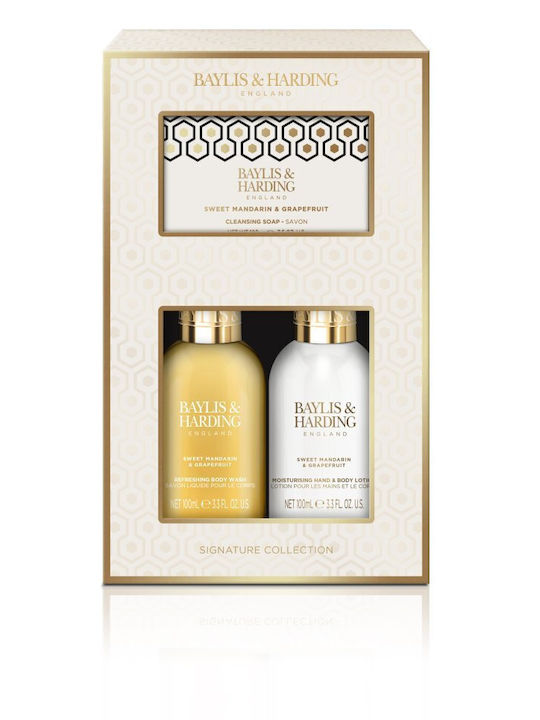 Baylis & Harding Sweet Mandarin & Grapefruit Σετ Περιποίησης για Ενυδάτωση & Καθαρισμό Σώματος