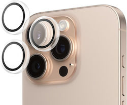 PanzerGlass Hoops Προστασία Κάμερας Tempered Glass Διάφανο για το iPhone 16 Pro, iPhone 16 Pro Max