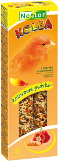 Nestor Leckerbissen für Kanarienvögel Karotte Pfeffer 2 Stück 85g