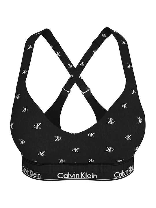 Calvin Klein Frauen Sport-BHs Sport-BH Black mi...