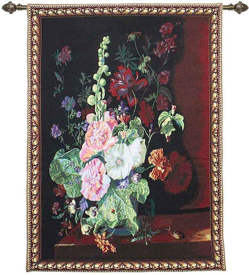 Signare Ταπισερί Τοίχου 101x139cm – Jan Van Huysum Vase Flowers