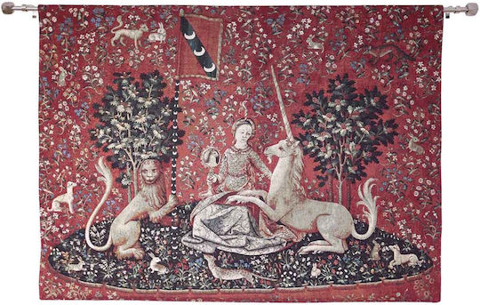 Signare Ταπισερί Τοίχου 120x85cm – Lady & Unicorn Sense Sight